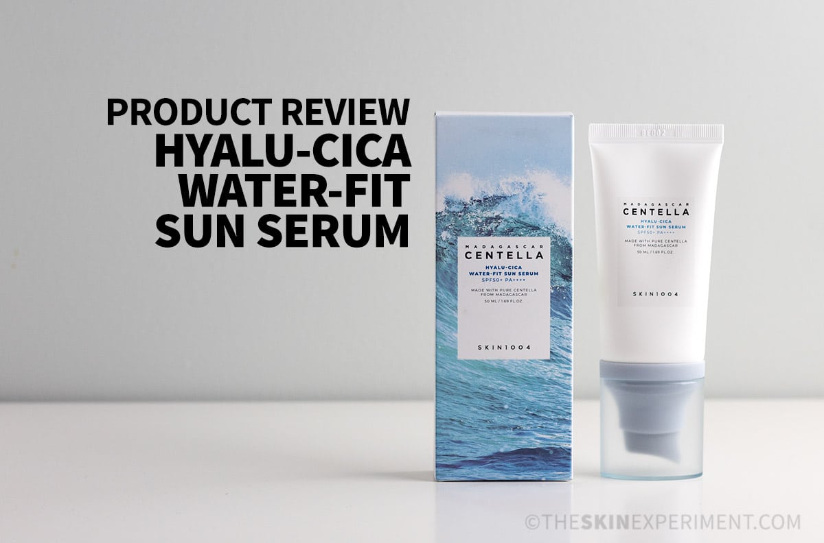 Skin1004 Centella Hyalu-Cica Suero solar Water-Fit SPF50+ PA++++