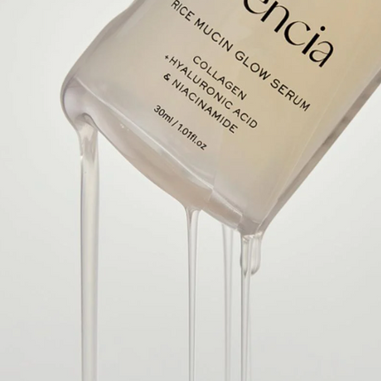 Arencia Rice Mucin Glow Serum 30ml, colágeno + ácido hialurónico y niacinamida