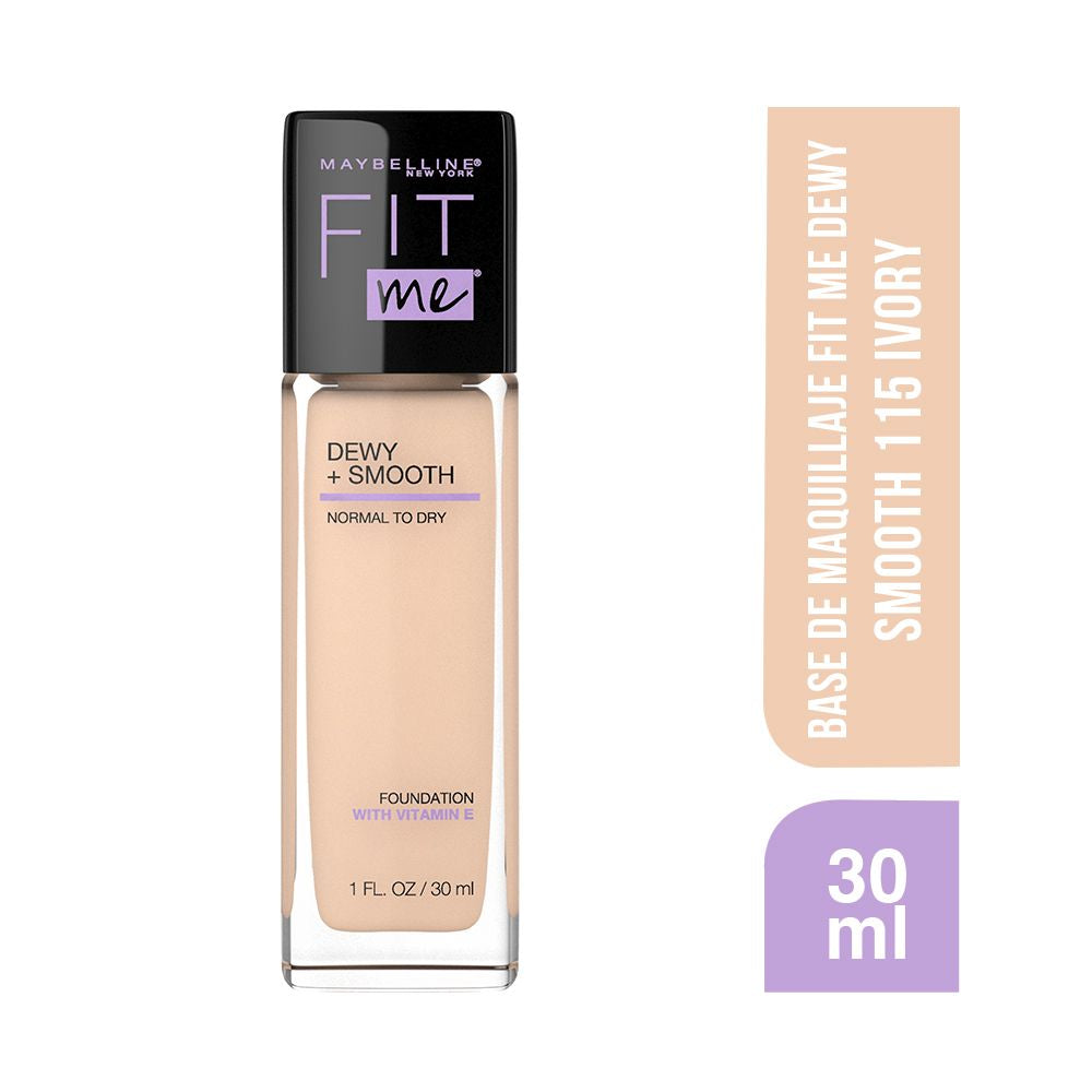 MAYBELLINE Fit Me - Base de maquillaje líquida