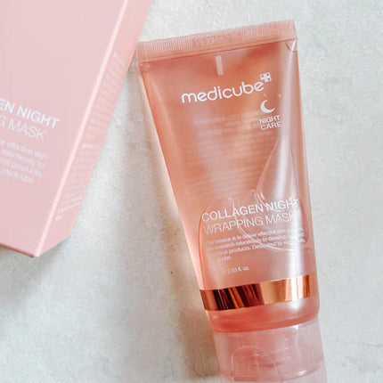Medicube Mascarilla envolvente de colágeno para la noche- Collagen Night Wrapping Mask 75ml