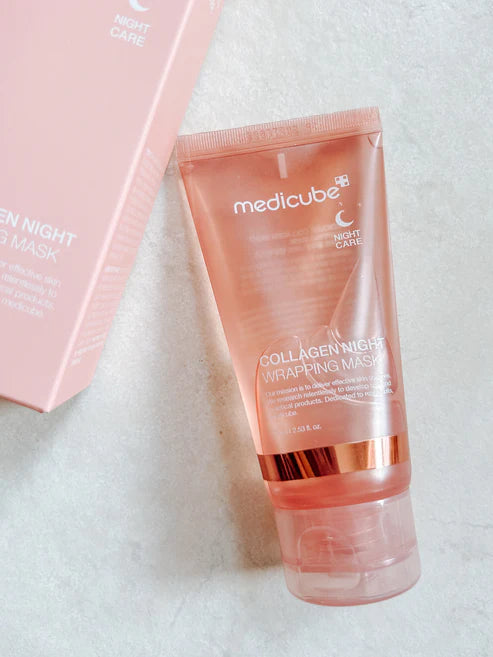 Medicube Mascarilla envolvente de colágeno para la noche- Collagen Night Wrapping Mask 75ml