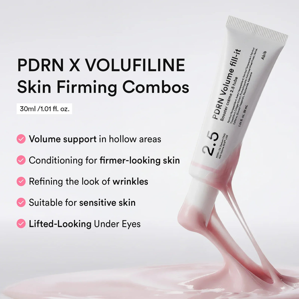 Abib PDRN Volume Fill-It Booster Cream – Crema Reafirmante y Voluminizadora 30ml