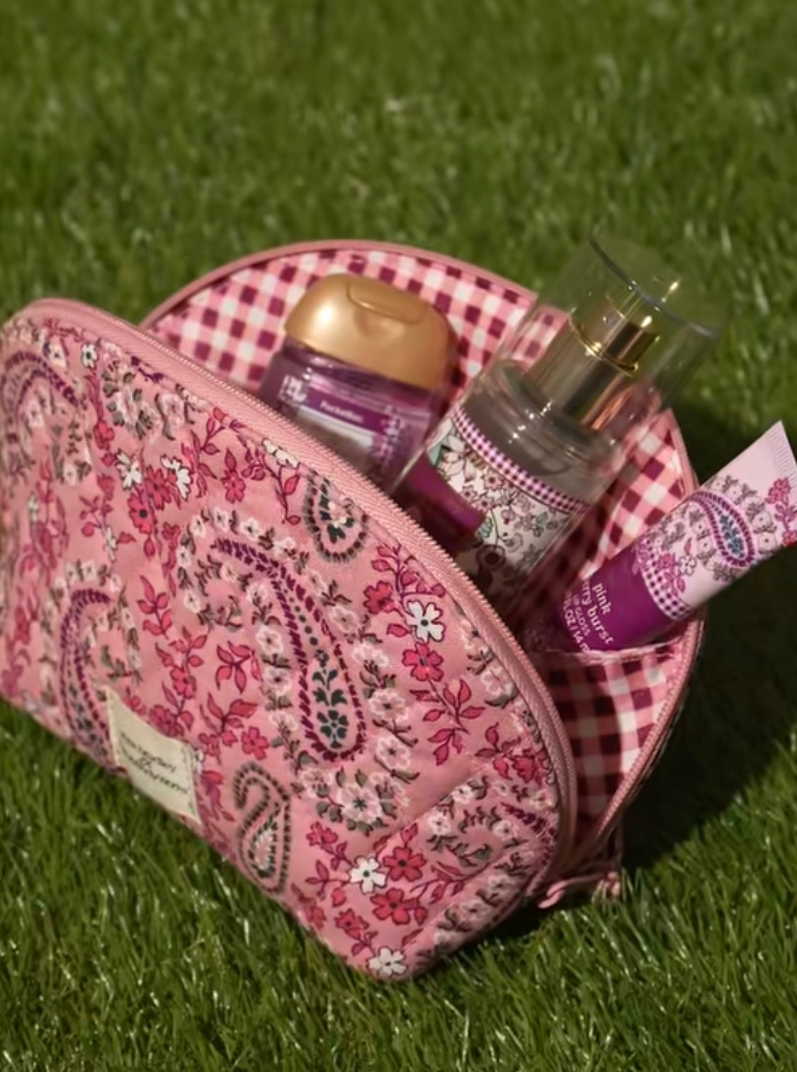 Bath & Body Works x Vera Bradley Pink Berry Burst Gift Set – Edición Limitada