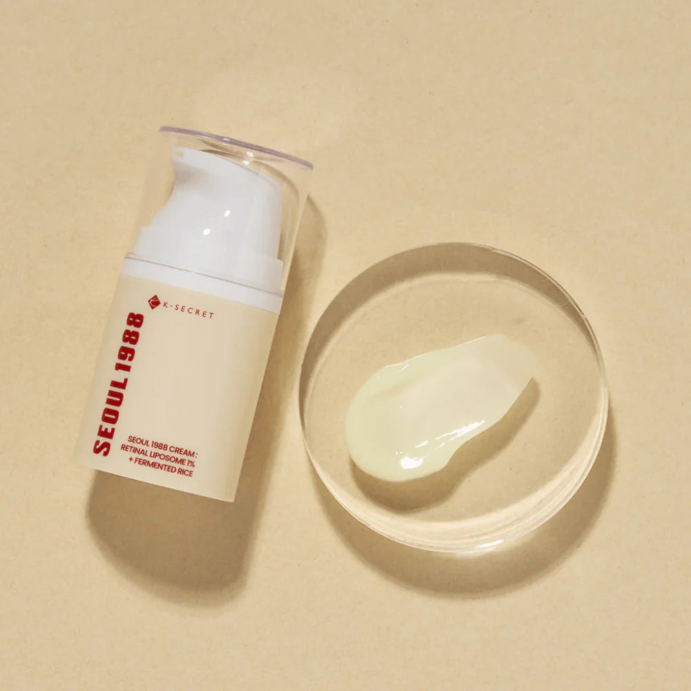 KSecret SEOUL 1988 Cream : Retinal Liposome 1% + Fermented Rice 50ml