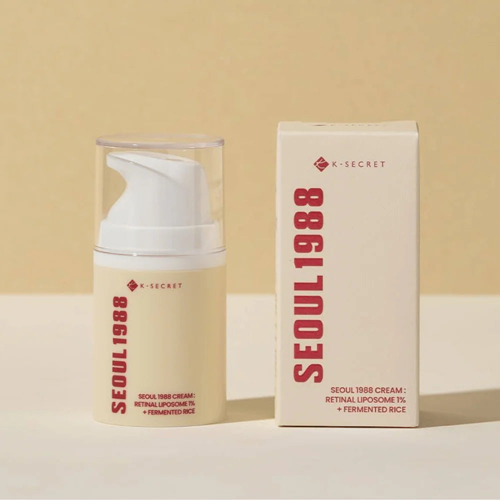 KSecret SEOUL 1988 Cream : Retinal Liposome 1% + Fermented Rice 50ml