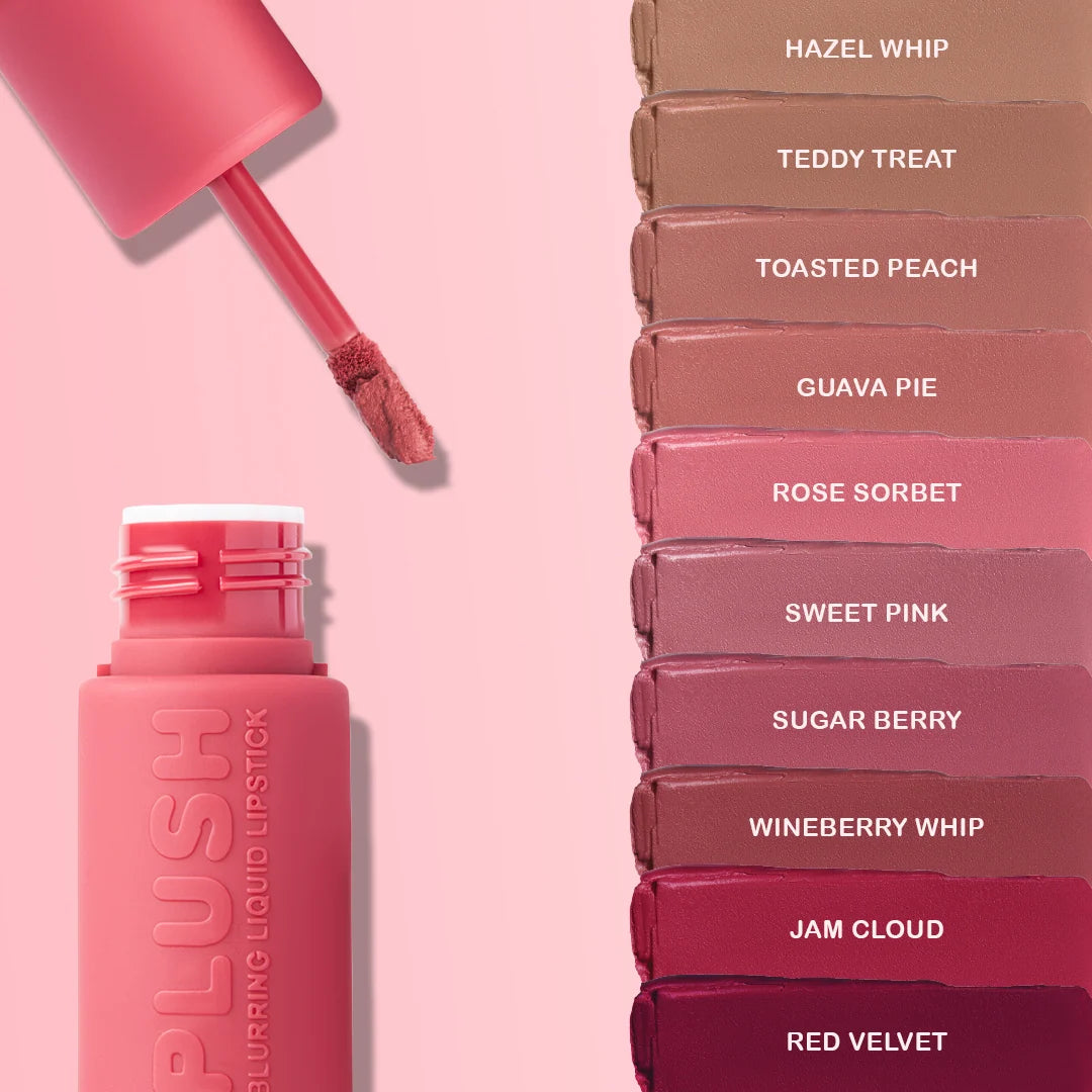 Beauty Creations Plush Blurring Liquid Lipstick – Labial Líquido Efecto Blur