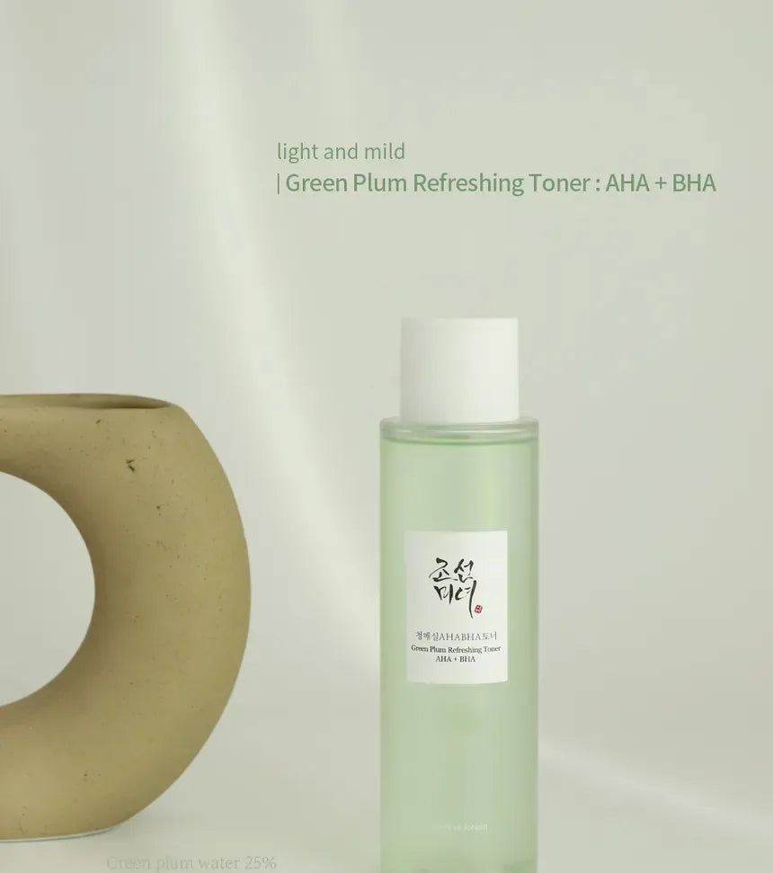 Beauty of Joseon Green Plum Refreshing Toner: AHA + BHA