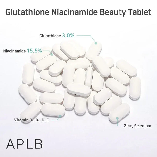 APLB Glutathione Niacinamide Beauty Tablet (30 tablets)