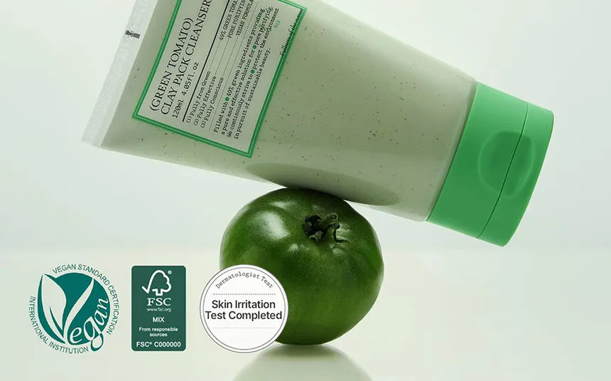 Fully Green Tomato Clay Mask Cleanser 120ml