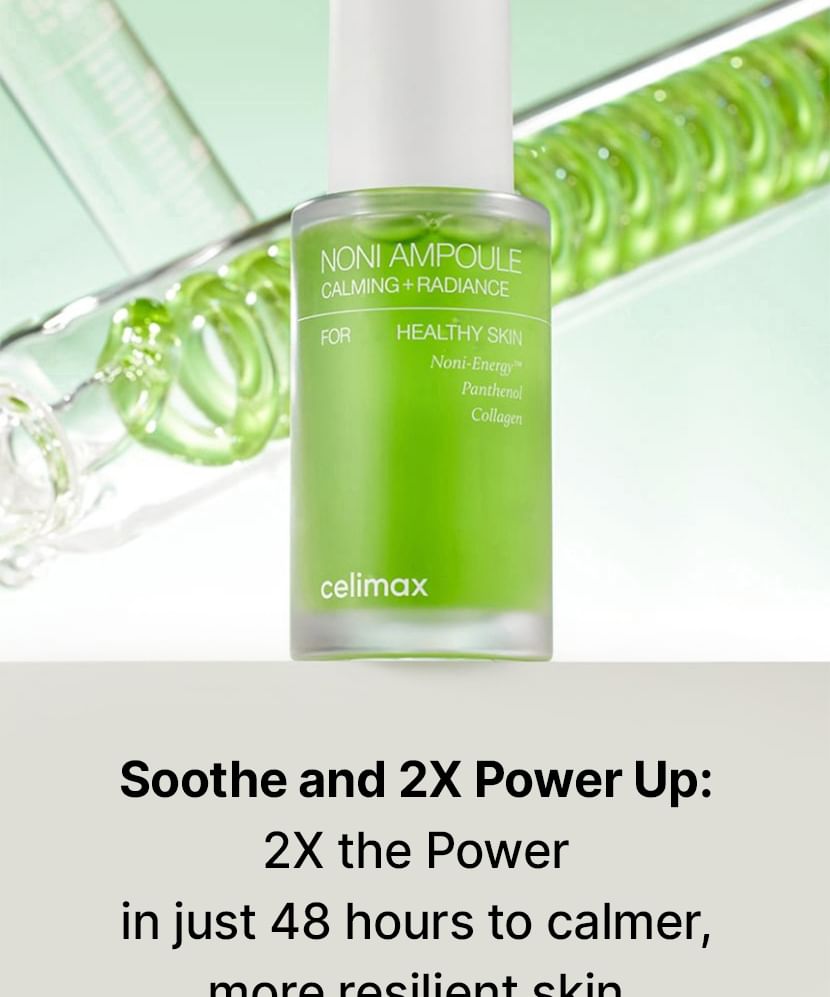 celimax - Ampolla Facial Noni Ampoule Calming + Radiance 30ml