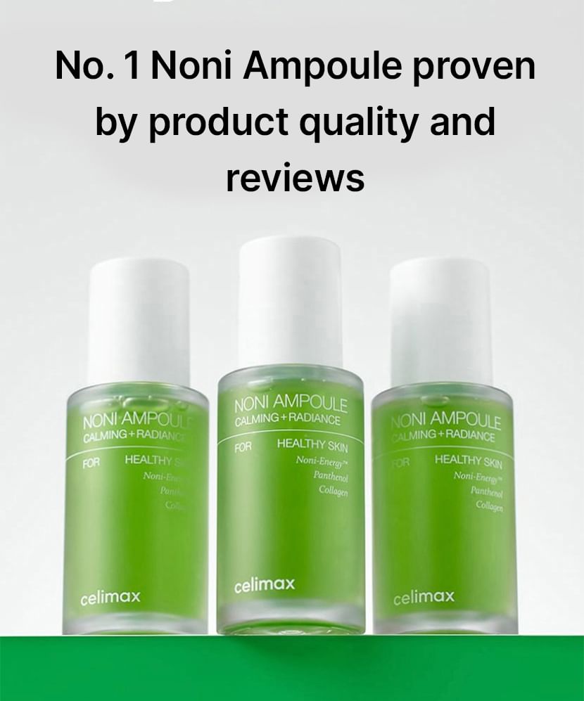celimax - Ampolla Facial Noni Ampoule Calming + Radiance 30ml