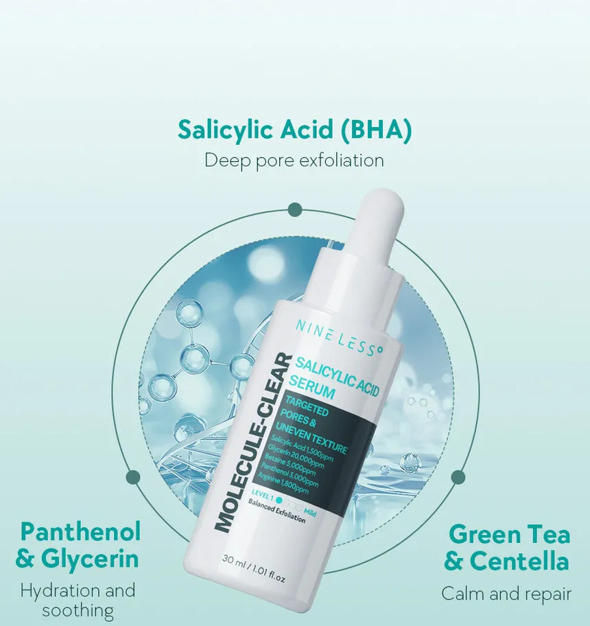 Nineless Molecule-Clear Salicylic Acid Serum 30ml