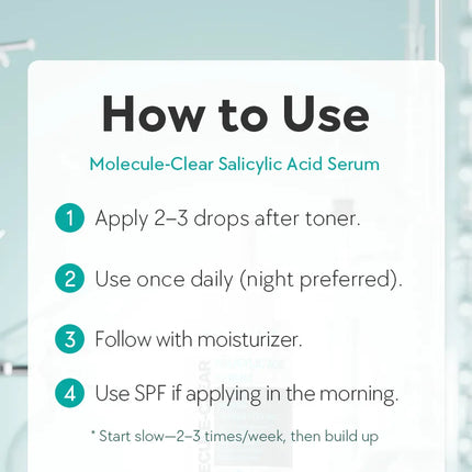 Nineless Molecule-Clear Salicylic Acid Serum 30ml