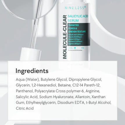 Nineless Molecule-Clear Salicylic Acid Serum 30ml