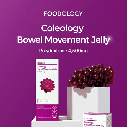 Foodology Coleology Bowel Movement Jelly (10 pouch)