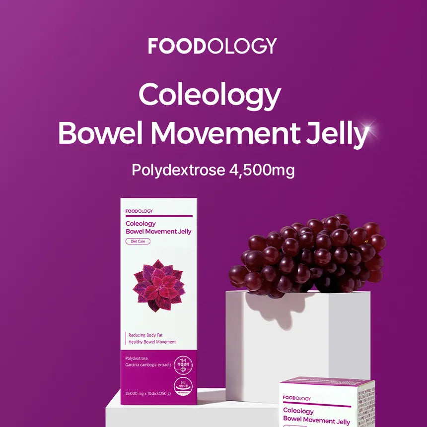 Foodology Coleology Bowel Movement Jelly (10 pouch)