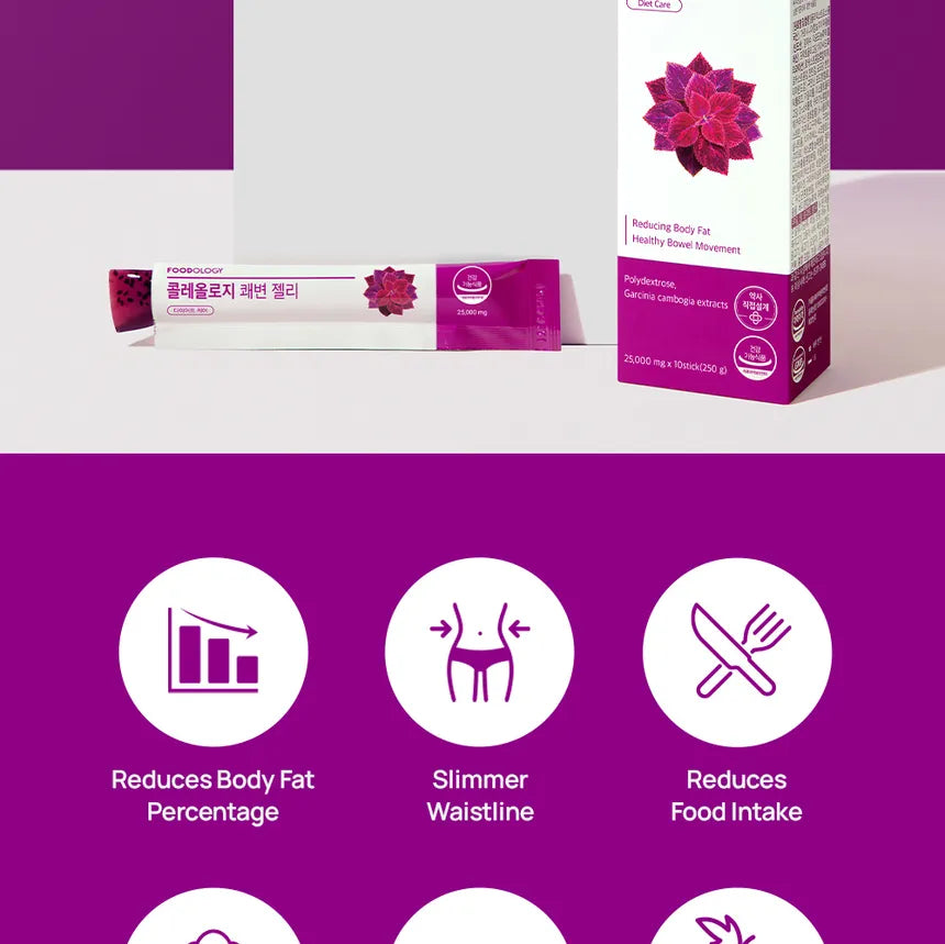 Foodology Coleology Bowel Movement Jelly (10 pouch)