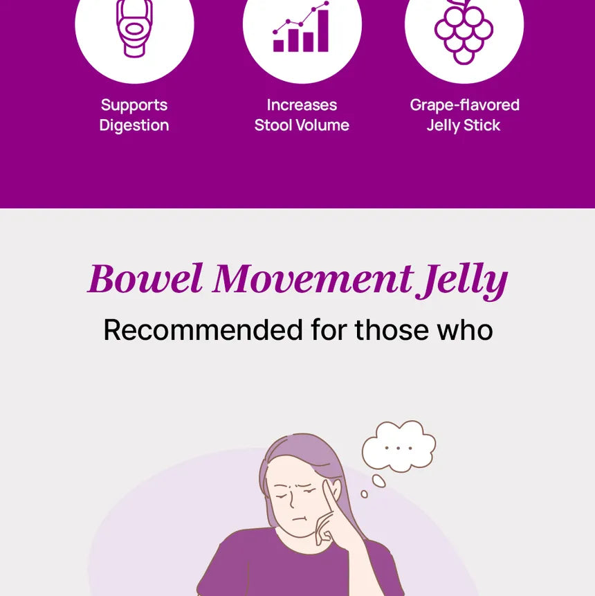 Foodology Coleology Bowel Movement Jelly (10 pouch)