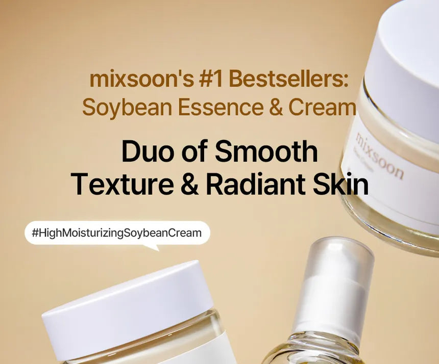 mixsoon Bean Glass Skin Duo Set – Set Hidratante para Glass Skin 50ml+50ml