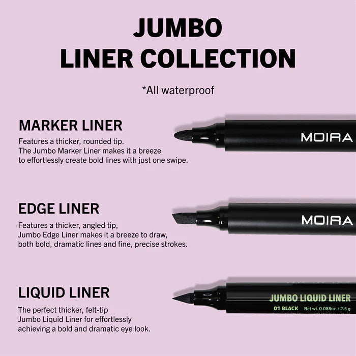 Moira El delineador líquido Jumbo Edge Liquid Liner