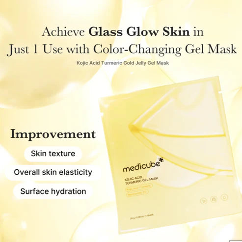 Medicube Kojic Acid Turmeric Gold Jelly Gel Mask
