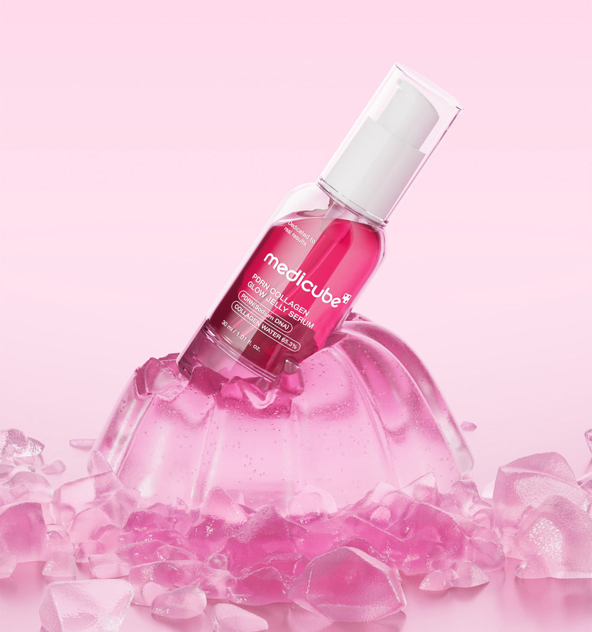 Medicube Ultra Light PDRN Pink Peptide Serum – Sérum Iluminador y Reafirmante 30 ml