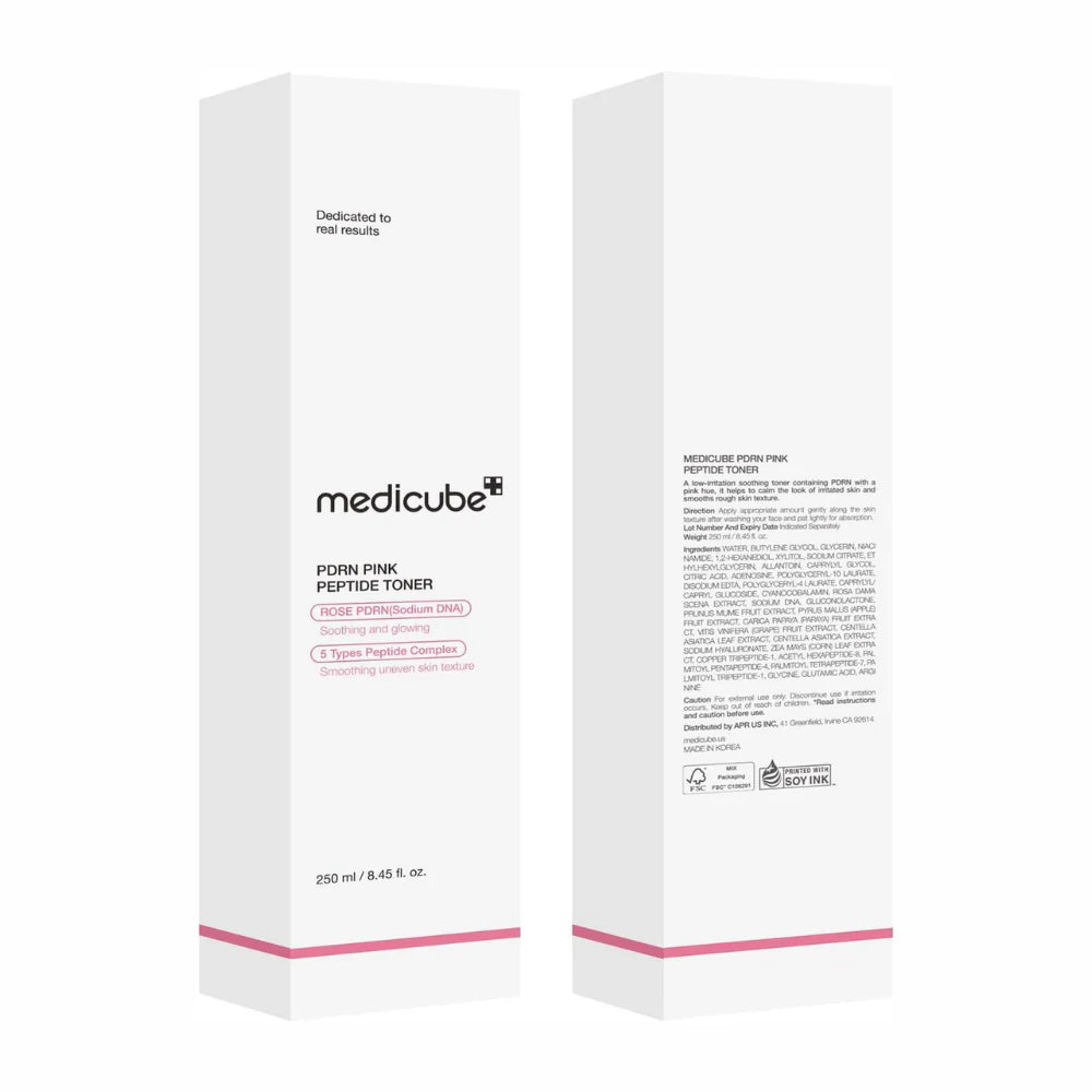 medicube PDRN Pink Cica Soothing Toner 250ml