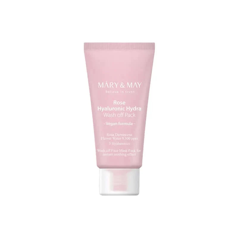 Mascarilla facial Mary&May Rose Hyaluronic Hydra Wash off Pack 30ml