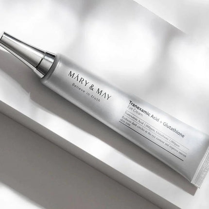 Mary&May Crema de ojos con ácido tranexámico + glutatión 30g