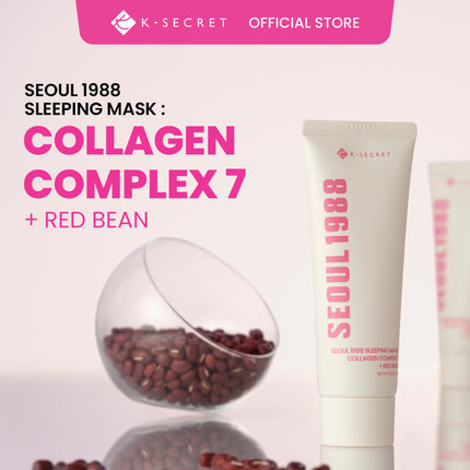 KSecret SEOUL 1988 Sleeping Mask: Collagen Complex 7 + Red Bean 60ml