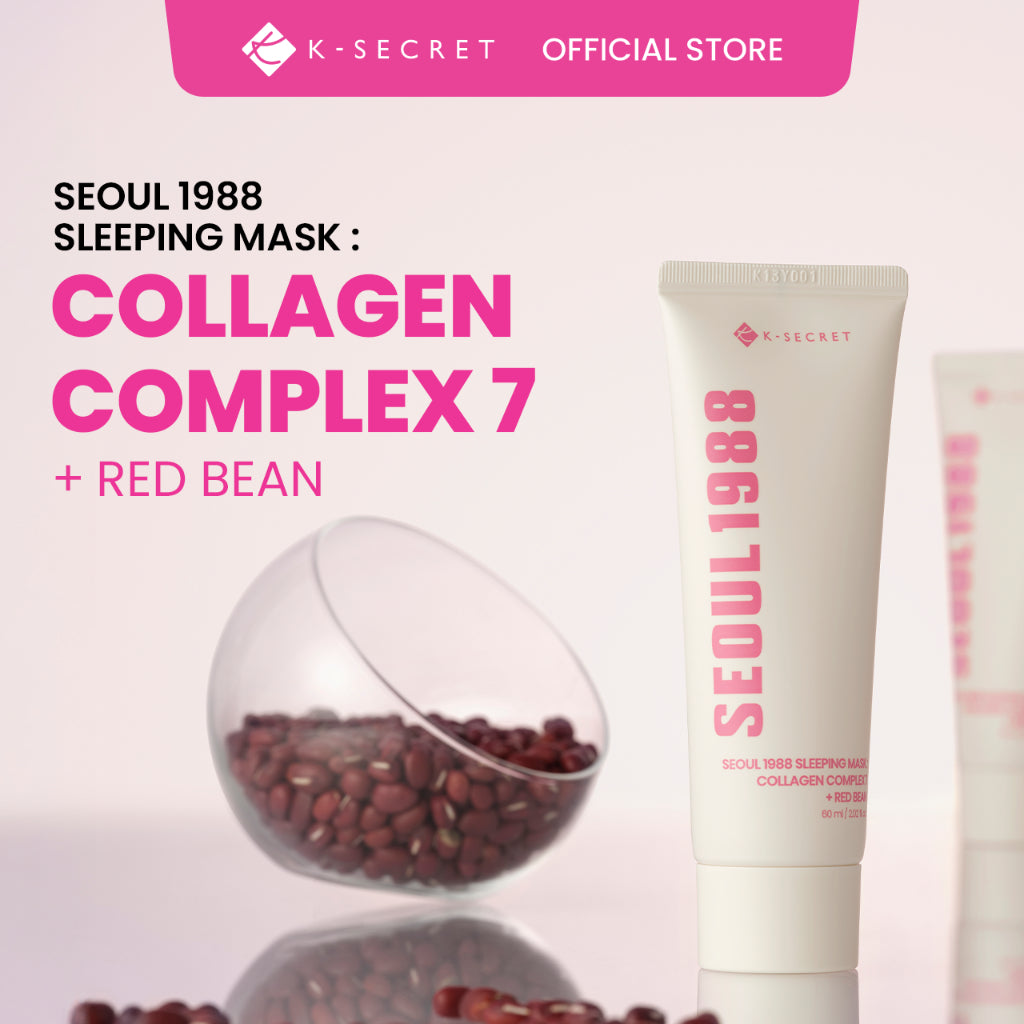 KSecret SEOUL 1988 Sleeping Mask: Collagen Complex 7 + Red Bean 60ml