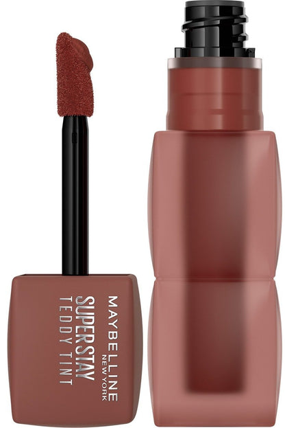 Maybelline Tinte labial mate de larga duración Super Stay Teddy Tint