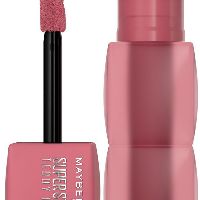 Maybelline Tinte labial mate de larga duración Super Stay Teddy Tint