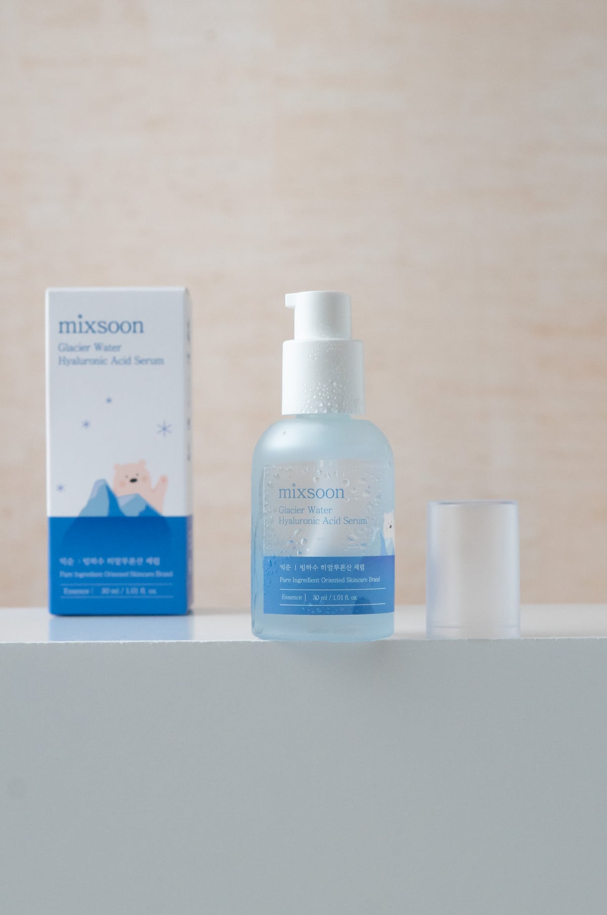 Glacier Water Hyaluronic Acid Serum 30ml- Mixsoon