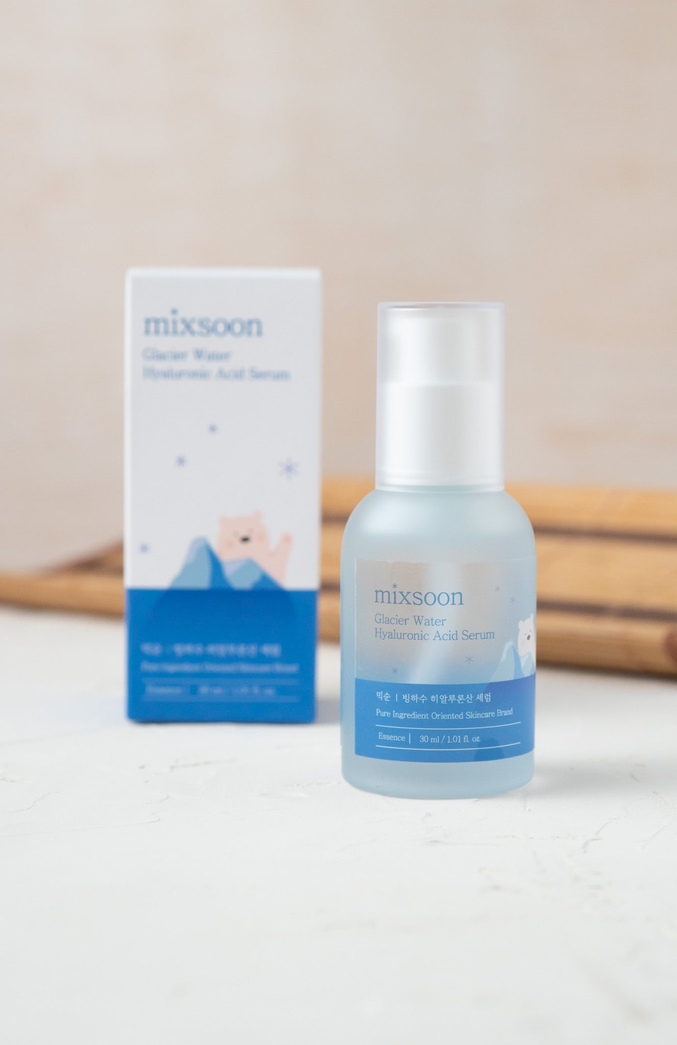 Glacier Water Hyaluronic Acid Serum 30ml- Mixsoon