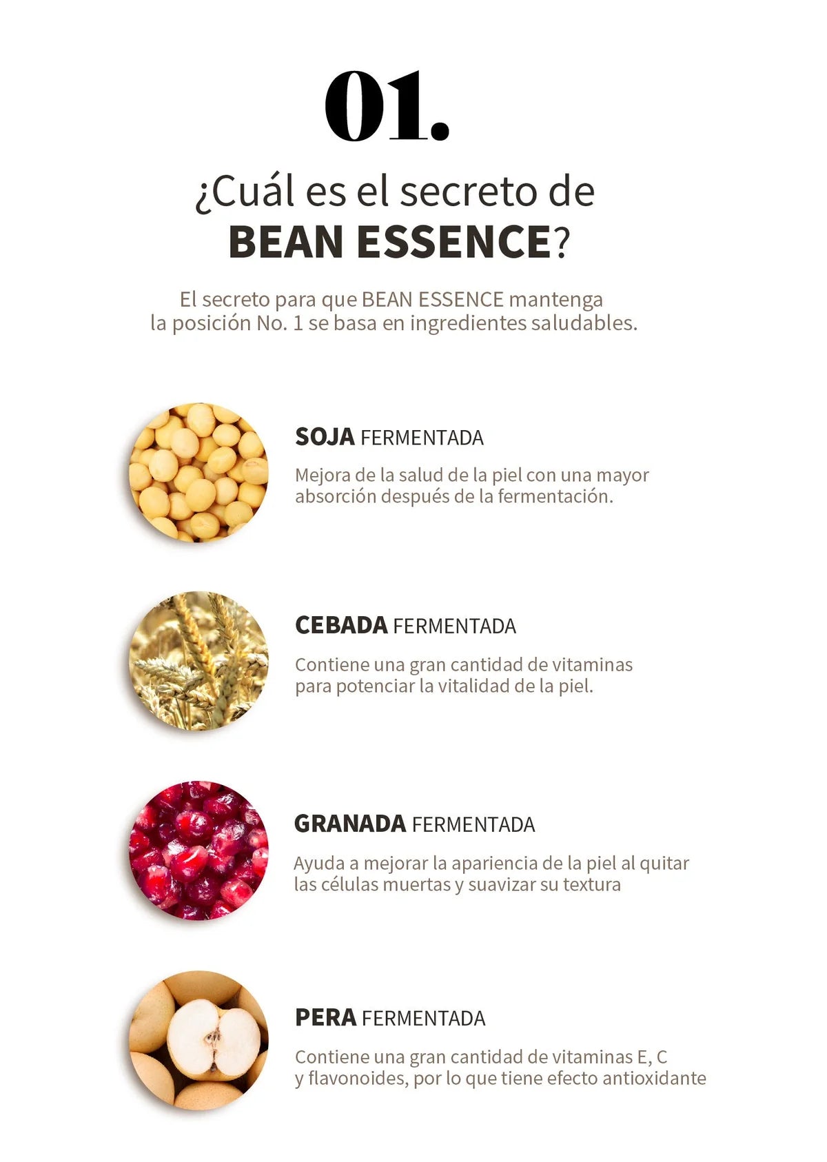 Mixsoon Bean Essence Esencia Exfoliante e Hidratante 50ml