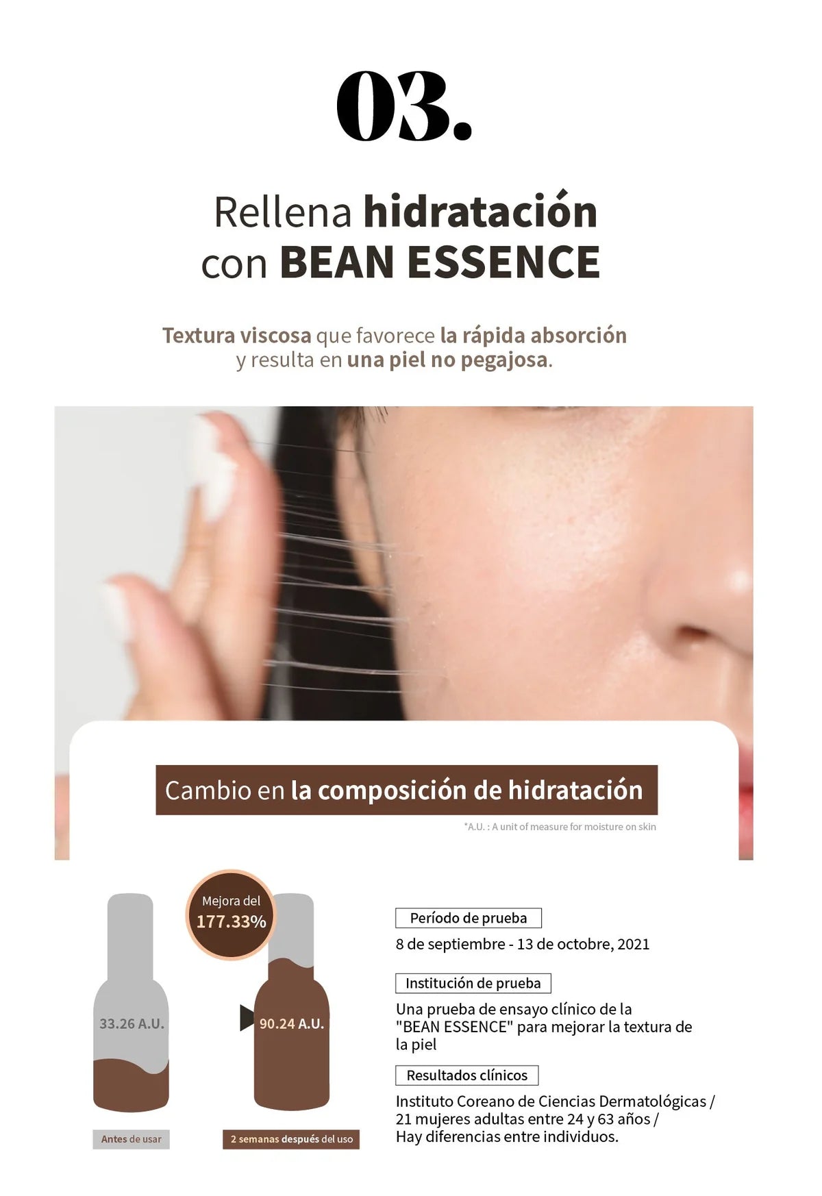 Mixsoon Bean Essence Esencia Exfoliante e Hidratante 50ml