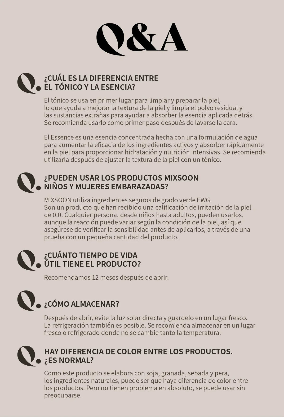 Mixsoon Bean Essence Esencia Exfoliante e Hidratante 50ml