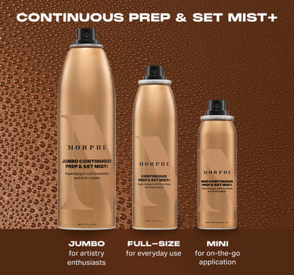 Morphe Continuous Prep & Set Setting Mist+ mini