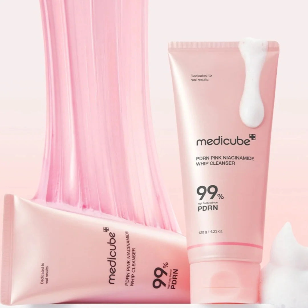 Medicube PDRN Pink Niacinamide Whip Cleanser 120g