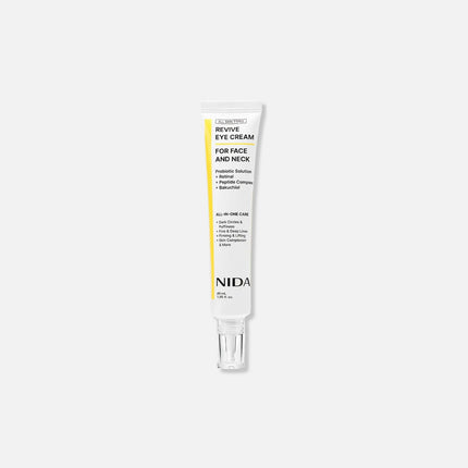 NIDA Revive Eye Cream For Face And Neck –Crema Reafirmante para Ojos, rostro y Cuello 40ml