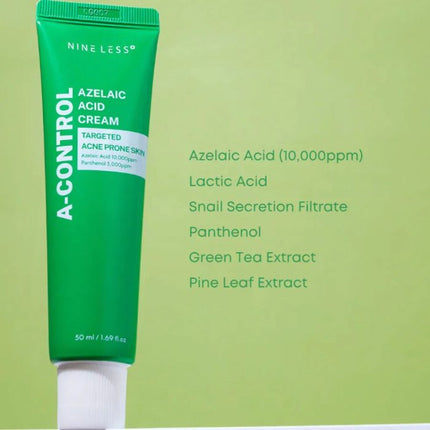 Ninelezz A-Control Azelaic Acid Cream 50ml