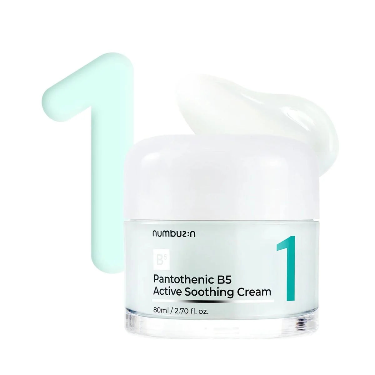 Numbuzin No.1 Pantothenic B5 Active Soothing Cream 80ml