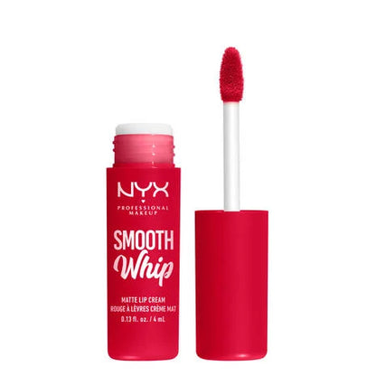 NYX Smooth Whip - Crema de labios mate, larga duración, hidratante, lápiz labial líquido