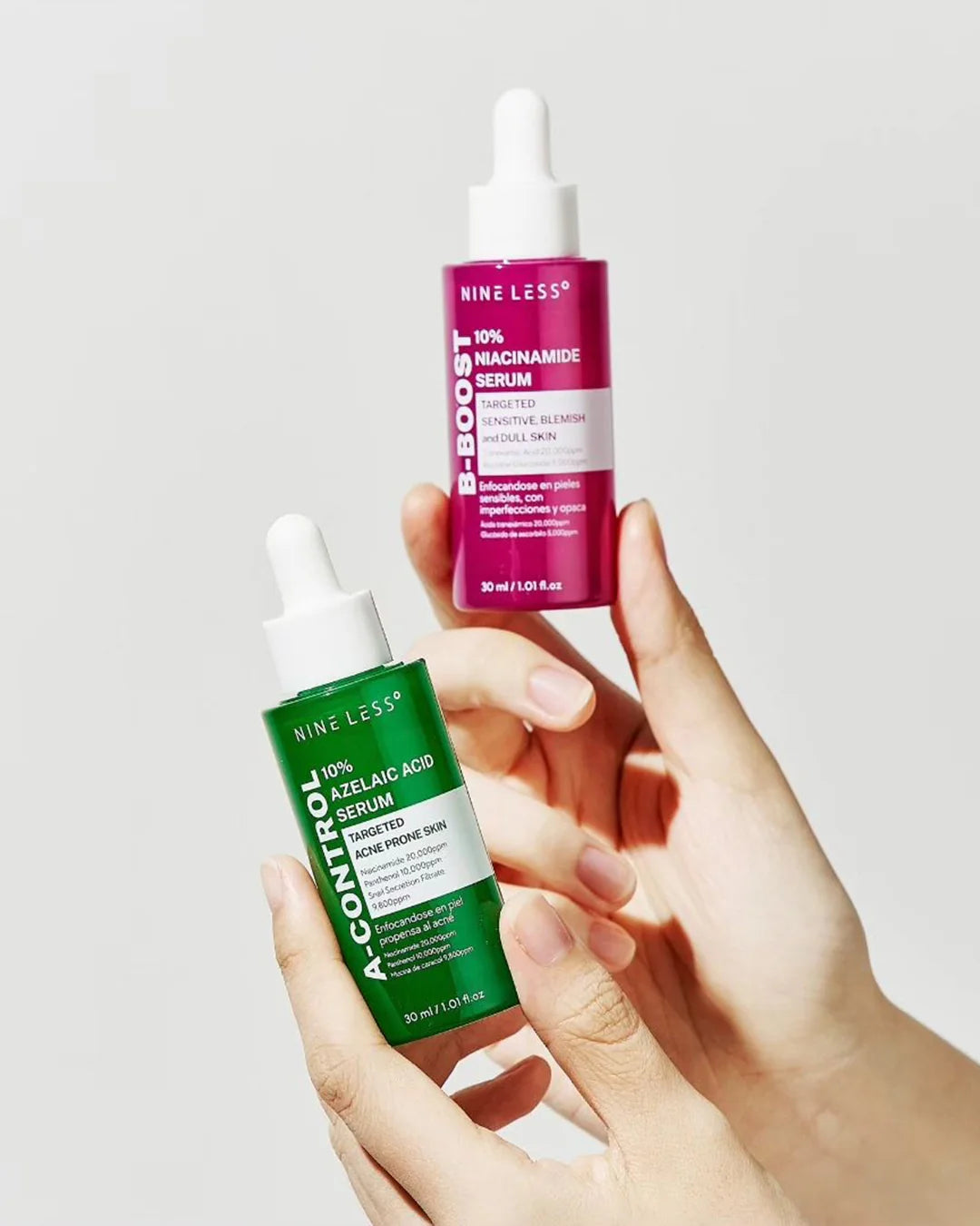 Nineless B-Boost Suero de Niacinamida 10% con Ácido tranexámico y glutatión 30ml