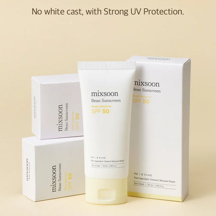 Mixsoon Bean Sunscreen SPF 50 -50ml