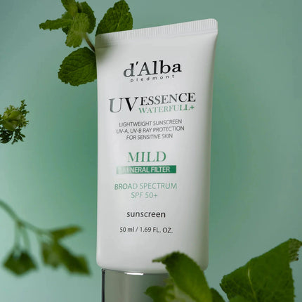 d'Alba White Truffle Waterfull Mild Sunscreen SPF 50+ 50ml
