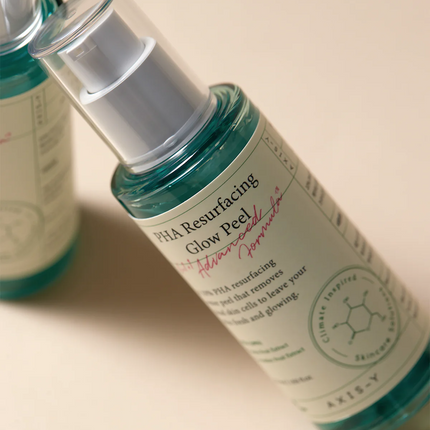 Axis-Y PHA Resurfacing Glow Peel Exfoliación y Luminosidad Instantánea