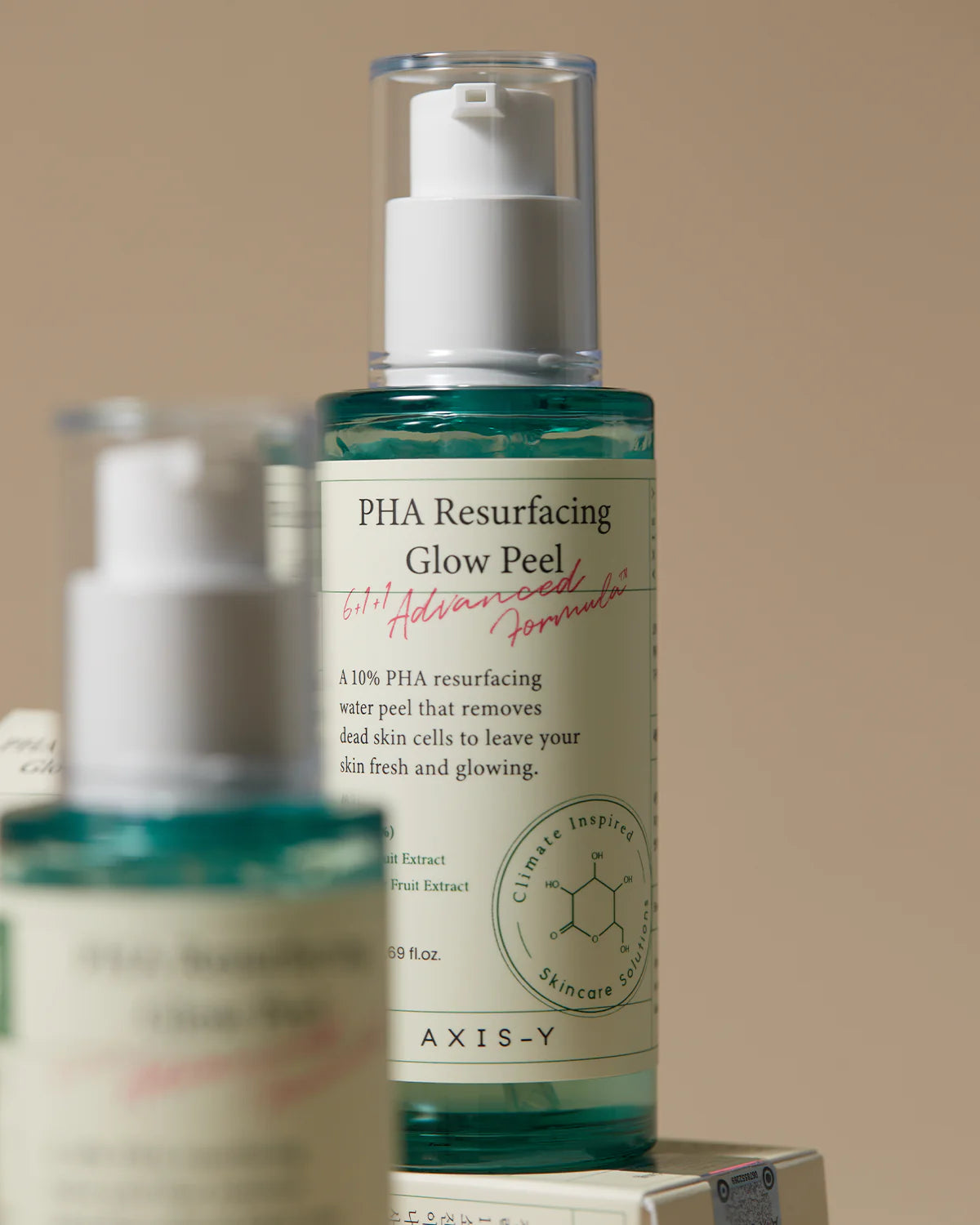 Axis-Y PHA Resurfacing Glow Peel Exfoliación y Luminosidad Instantánea