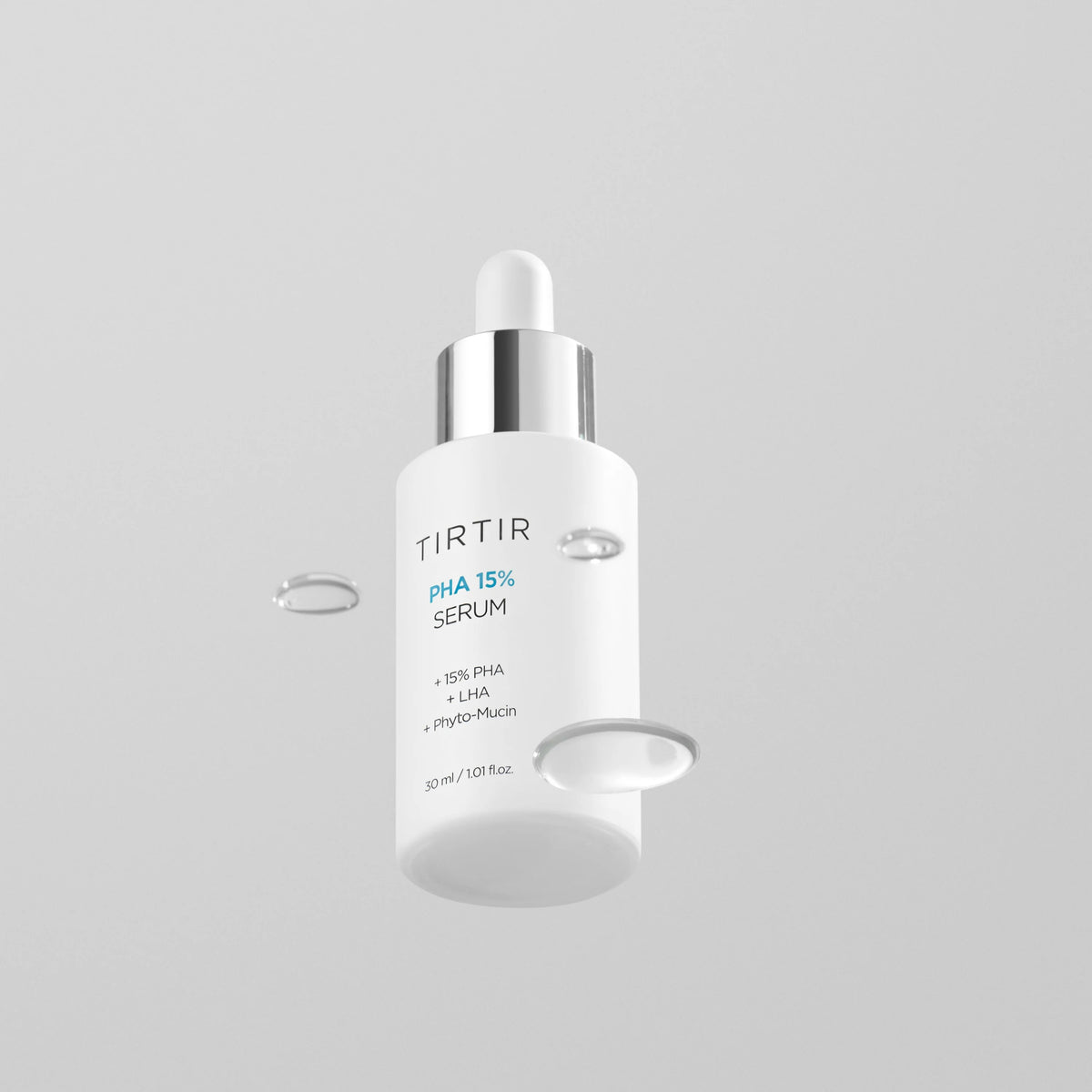 TIRTIR PHA - Suero exfoliante al 15% - Peeling hidratante Fórmula suave de PHA y LHA para pieles sensibles